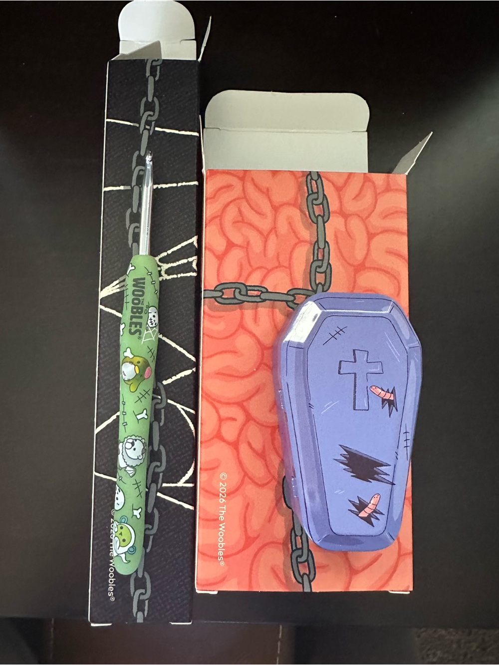 The Woobles - Creature Feature Tin and specialty Hook New with boxes 1 & 2